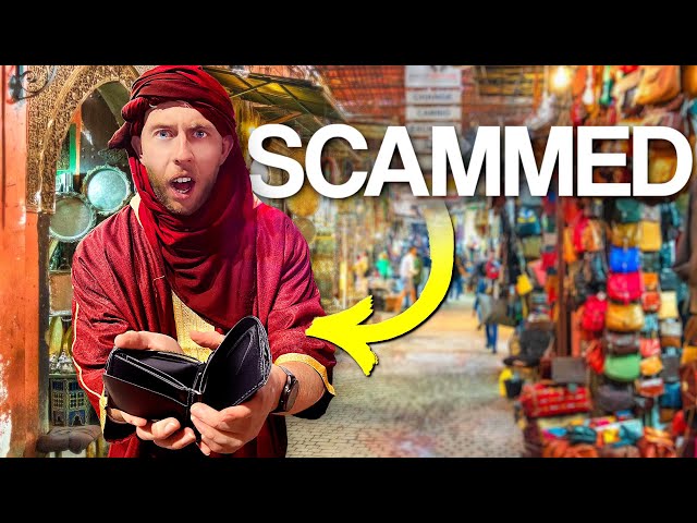 How I Got SCAMMED In Morocco's CRAZY City Market