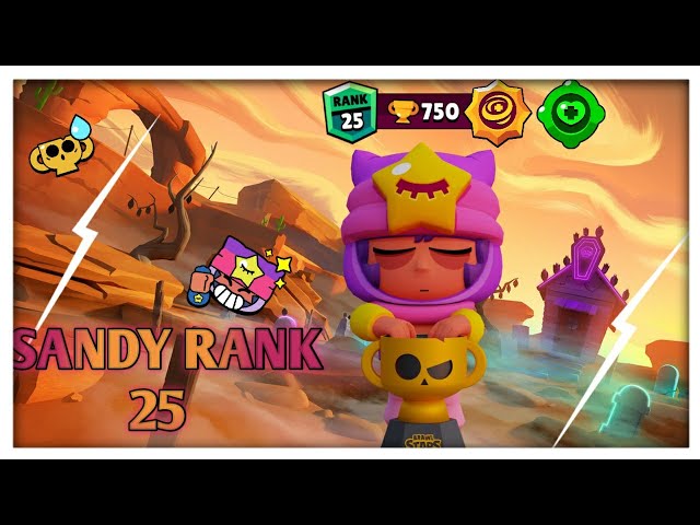 Grind sandy To 750(Rank 25)