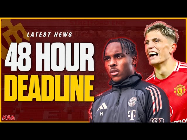 Garnacho TRANSFER Deadline! Mathys Tel SHOCK Move! Dorgu MEDICAL! Man Utd Transfer News