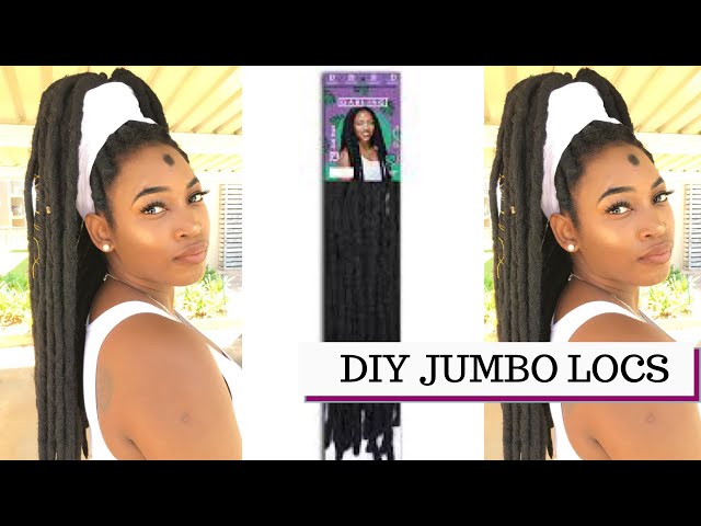 DIY NATURAL LOOKING FAUX LOCS | DARLING JOZI DREAD