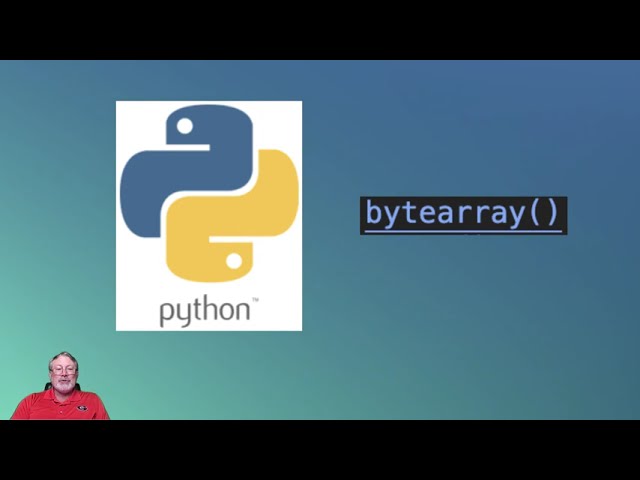 Python built-function: bytearray()