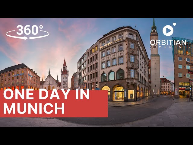 Munich Guided Tour in 360°: One Day in Munich (Preview)