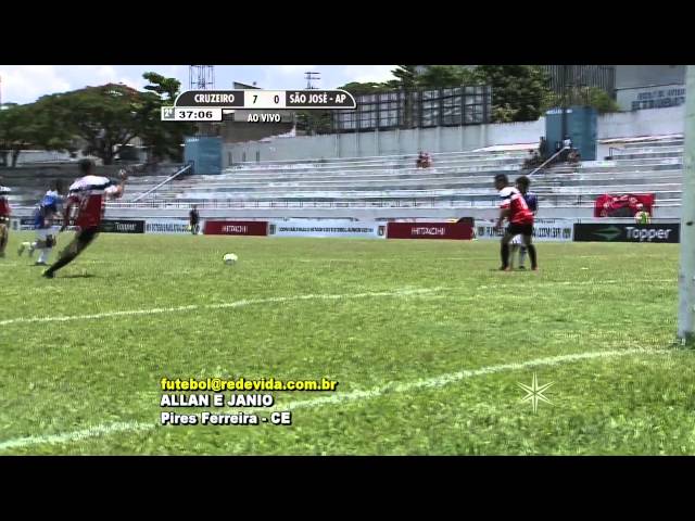 Gol Cruzeiro 7 X 0 São José  - Copa São Paulo 2014.