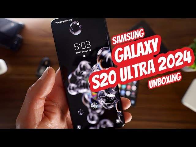 Unboxing Samsung Galaxy S20 ULTRA in 2024 (Ebay purchase)