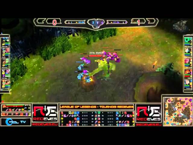 # League of Legends - Redeyes 2014 - Qualification [OC]Shockline vs GDA