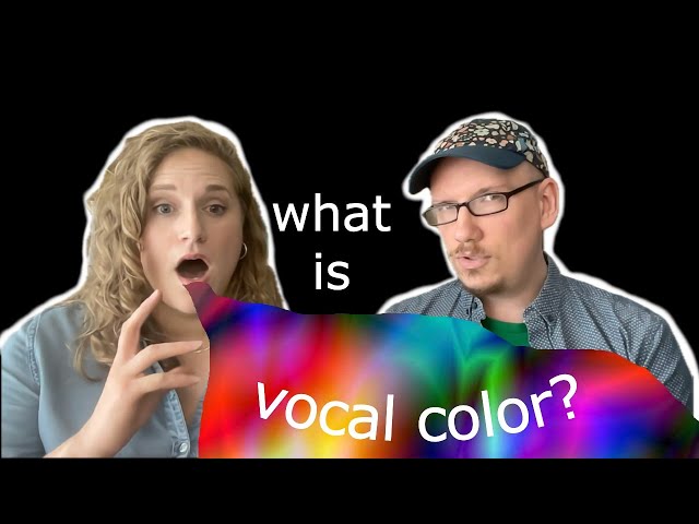 Let's talk about vocal color