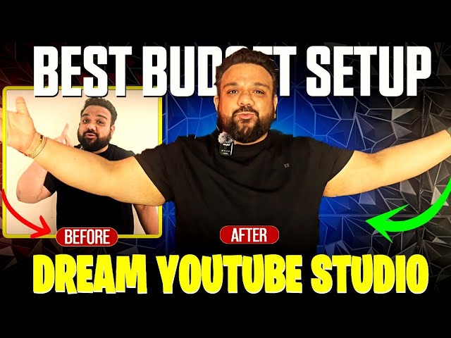 I Spent 30 Days Creating My DREAM YouTube Studio Setup for a PRO Look