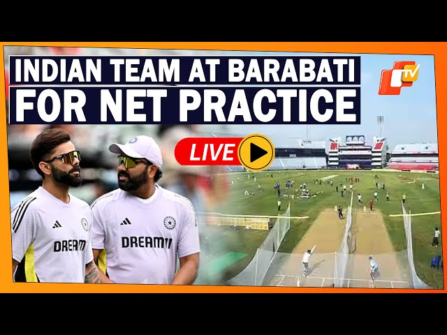 🔴OTV Live: India Vs Eng | Players Reach Barabati Stadium For Practice