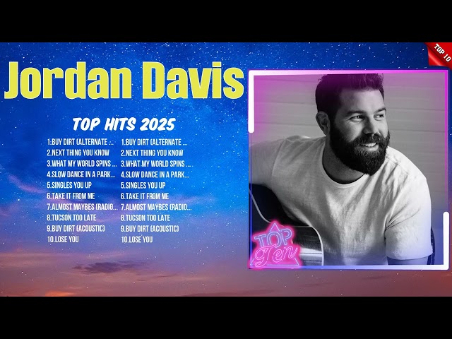 Jordan Davis Latest Hits 2025 ~ Viral Tracks ~ Popular Songs 2025