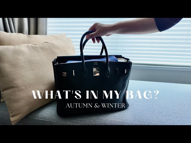 What's in my bag 🍂⛄️ Autumn & Winter / Packing for 2 days / Business Trip Routine✈️