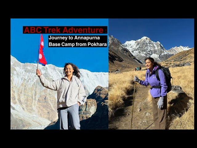 ABC Trek Adventure: Journey to the Annapurna Base Camp from Pokhara #IshtuKarkee #Vlog #ABC