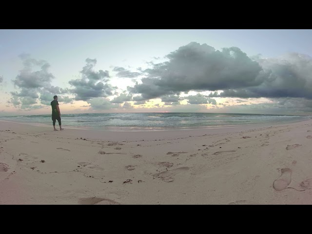 Tulum Sunrise - GoPro Fusion Virtual Reality