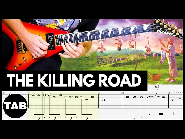 THE KILLING ROAD Megadeth Guitar TAB | Lesson | Cover | Tutorial