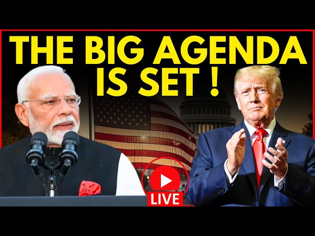 US News LIVE: Trump-Modi Meeting LIVE Visuals | Donald Trump LIVE | PM Modi In US LIVE