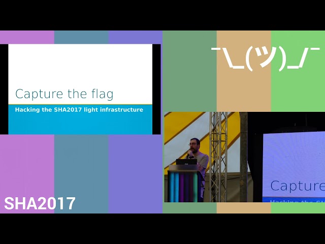 Lightning talks day 5 (SHA2017)