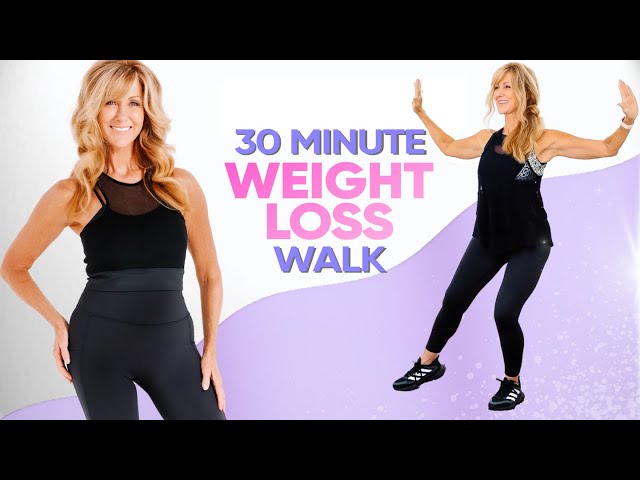 30 Minute Walking Exercise For Weight loss 💦 BEGINNER Friendly 💦