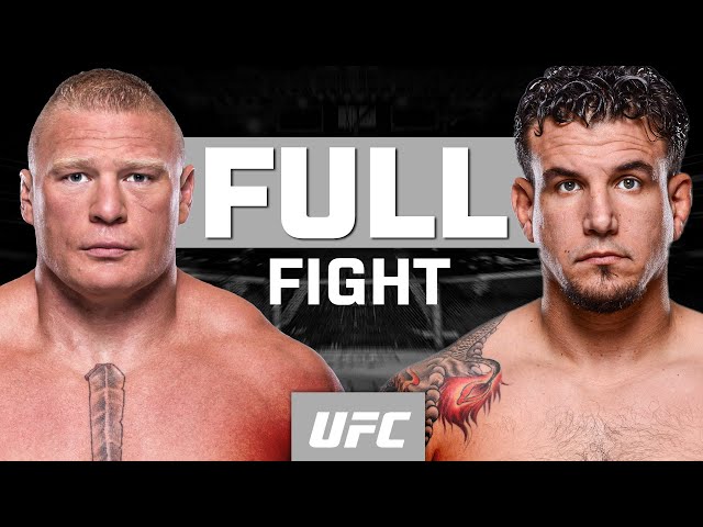 Brock Lesnar vs Frank Mir 2 | FULL FIGHT | UFC Classics