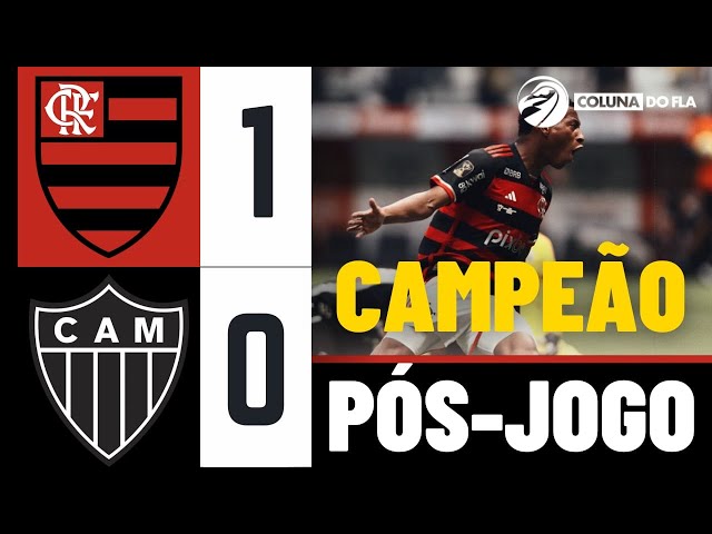 PÓS-JOGO CAMPEÃO: ATLÉTICO-MG 0X1 FLAMENGO - FINAL COPA DO BRASIL 2024