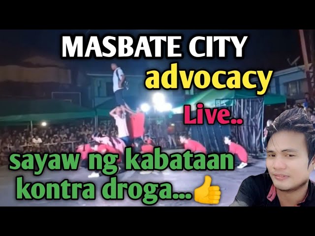 Masbate city advocacy | SAYAW NG KABATAAN KONTRA BAWAL NA DROGA,TERORISMO AT KRIMINALIDAD"