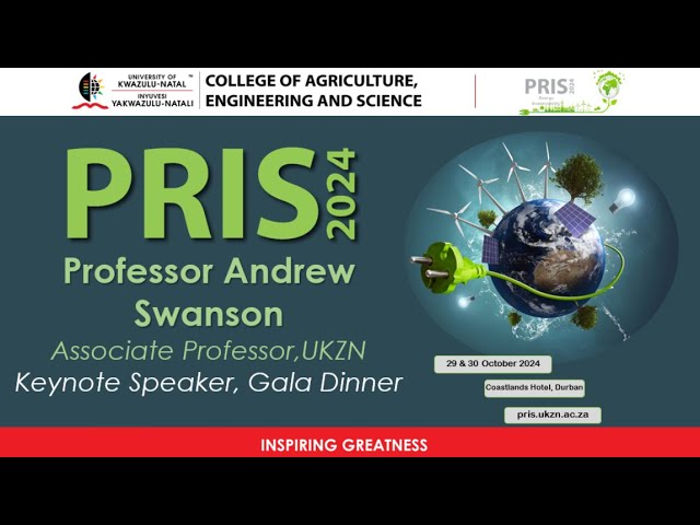 PRIS 2024 - Professor Andrew Swanson