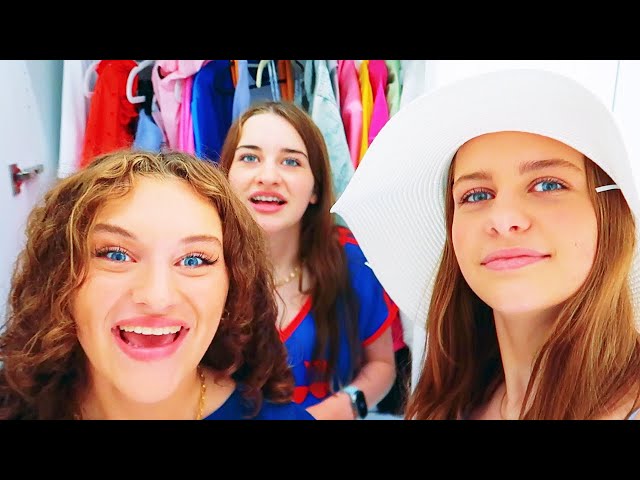 SOCKIE TRIES ON SABRE'S WARDROBE (Sister Clothing Swap Challenge) w/The Norris Nuts