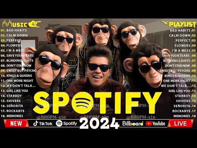 Top Hits 2025 🔥 New Popular Songs 2025 🔥 Best English Songs ( Best Pop Music Playlist ) on Spotify