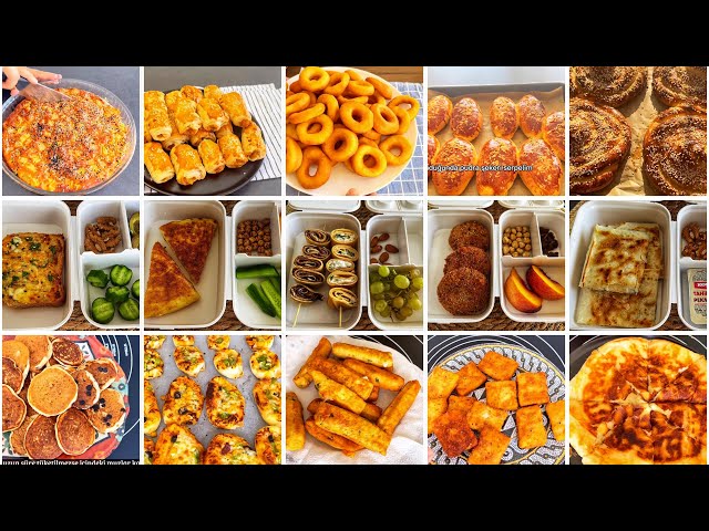 15 DAYS🎒🤩 RECIPES FOR SCHOOL NUTRITION/Recipes for Lunch Box/Practical Recipes