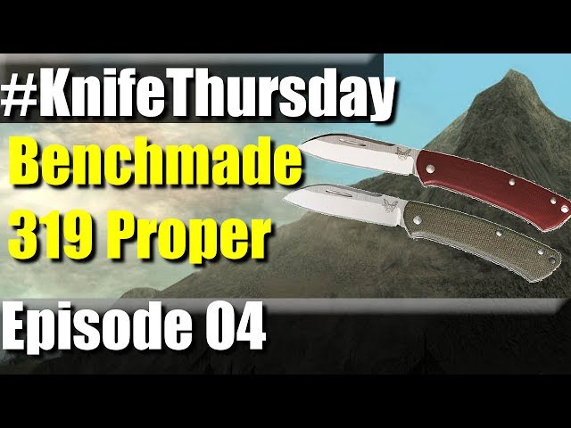 Benchmade 319 Proper Review (Green Micarta) #KnifeThursday Ep.04 |RevHiker