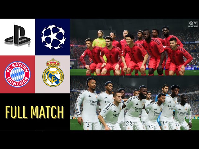 FC 25 - BAYERN MÜNCHEN vs  REAL MADRID I UEFA CHAMPIONS LEAUGE I PS5