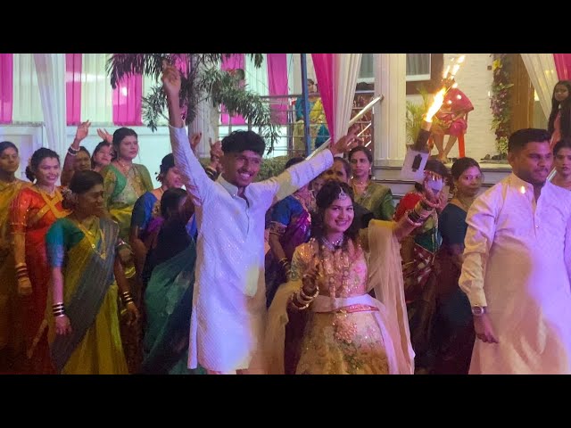 नेहा दिदी चे हलदी ला फ़ुल धमाल || Neha Wedding Vlog No 07 || Aagri Koli halad || Amar patil 8514