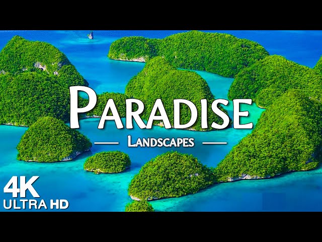 PARADISE 4K (UHD) - Relaxing Music Along with Beautiful Nature Videos - 4K 60fps HDR (ULTRA HD)