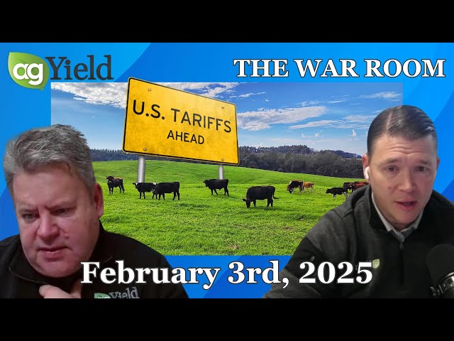 "Tariff Whiplash" in the media & the smallest cattle inventory since 1951! | War Room: Feb 3rd, 2025