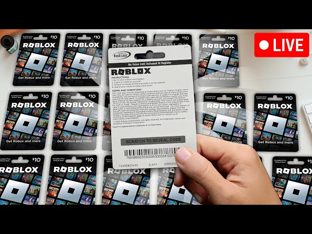 🔴 FREE 1,000,000 ROBUX GIVEAWAY LIVE! (Roblox Giveaway Live)