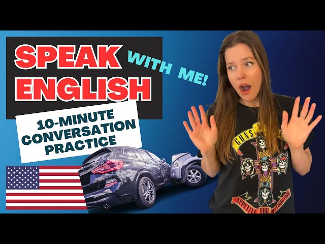 English Speaking Practice - Car Accident Insurance Claim Conversation