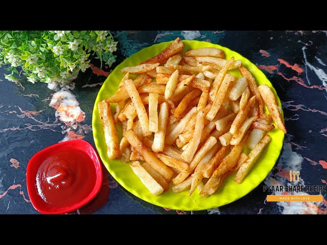 Crispy French Fries Recipe | Homemade Perfect  French Fries | Pyar Bhare Recipes