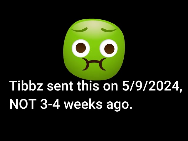 @TiBBzTV-GAMING-OG  aka Jonathan Tibbetts being a very stinky boy. 5/11/2024.