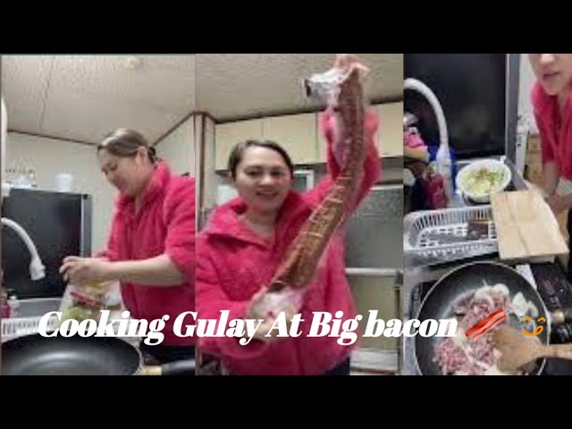 Cooking Gulay And Big becon | Ruena B. Jayoma Vlog