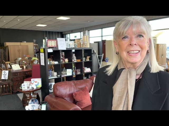 Antiques Hunting amongst Charity Donations!