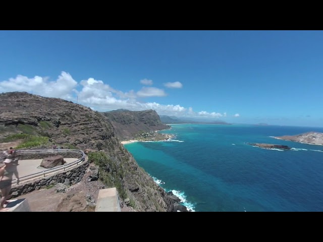 3D VR180 Scenic Makapu'u Lighthouse and Impromptu Hula Dance Oculus SBS Cardboard Vive 4K