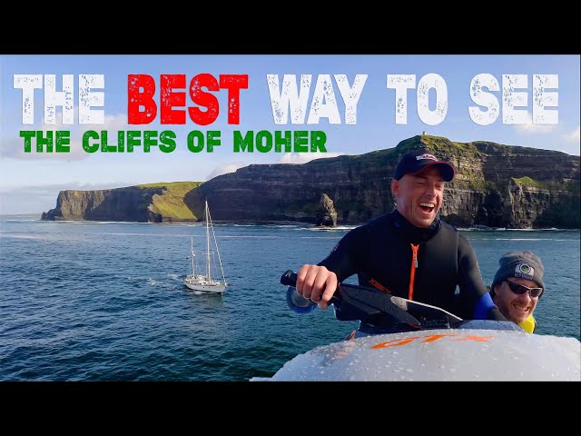 Cliffs of Moher by JET SKI | The BEST way to view these INCREDIBLE Cliffs  4K