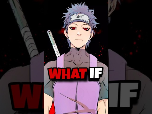 What if Shisui Uchiha never told anyone his Mangekyō Sharingan?#anime #animefacts #naruto #animeedit