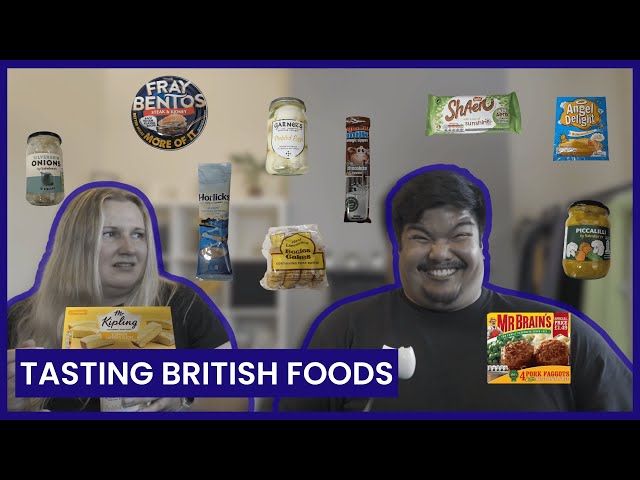 TASTING BRITISH FOODS | TASTING CULTURES - EP2