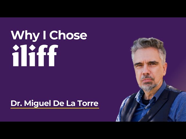 Dr. Miguel De La Torre explains why he chose Iliff School of Theology