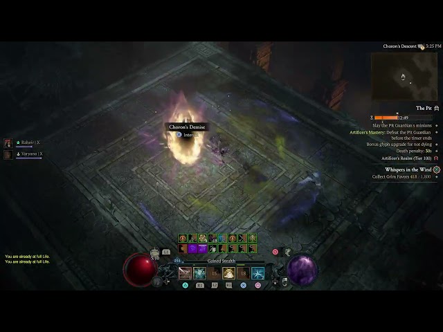 Diablo IV S7 || Heartseeker vs Pit 100 Maxroll DiEoxidE Build