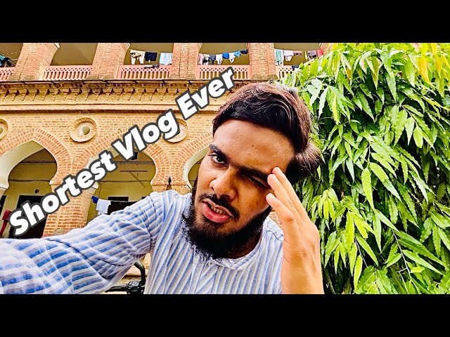 Guinness World Record for Shortest #vlog | AN Khan