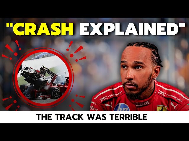 🔥 TRAGIC Hamilton CRASH explained! 😱 "IT WASN’T MY FAULT!" | Ferrari in SHOCK 🚨