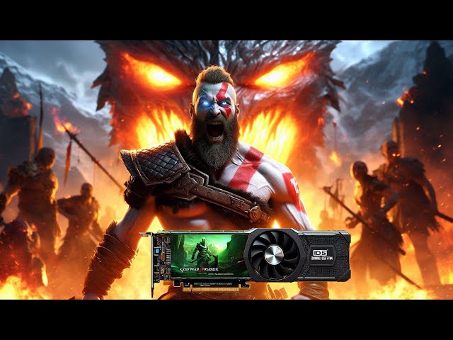 God of War Ragnarok | DLSS 4 + Frame Gen | RTX 4060 Ultra  – LUTA CONTRA ODIN