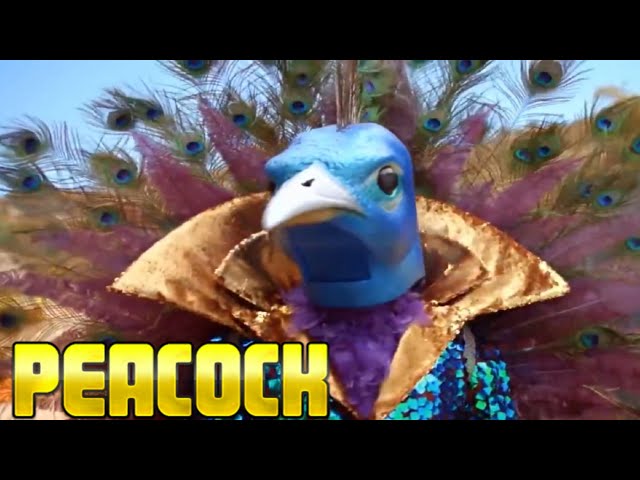 Masked Singer Peacock Performance | Greatest Showman  | Season 1 Ep  1