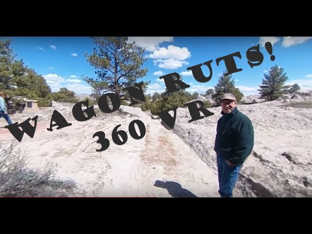 The Oregon Trail -- Wagon Ruts!  360 VR