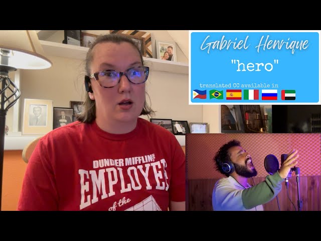 Gabriel Henrique | “Hero” [Reaction] | 20K Subscribers Celebration! | CC & Translations Available